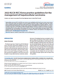 clinical and molecular hepatology